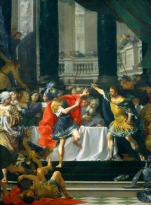 Alessandro Magno minacciato da suo padre, probabilmente 1700-1705 da Donato Creti