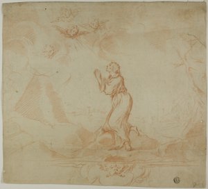 Donna in estasi e Putti