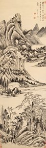 Paesaggio di montagna da Dong Qichang