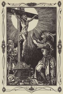La conversione di Sir Palamides (litografia)