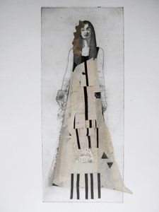 Figura astratta di moda