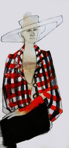 Moda a quadri audaci da Doris Schmitz