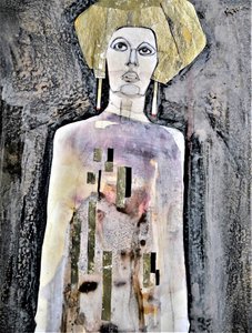 Enigmatica figura dorata da Doris Schmitz