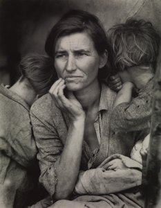 Madre migrante, Nipomo, CA