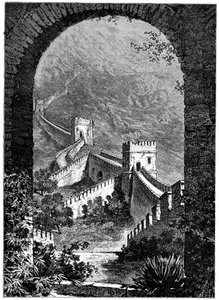 Grande Muraglia Cinese da Dosso