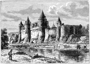 Castello di Josselin, Francia, 1898 da Dosso Dossi