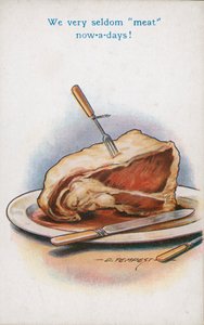 Roast beef (litografia a colori)