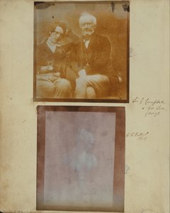 Sir George Campbell e suo figlio, George da Dr. John Adamson