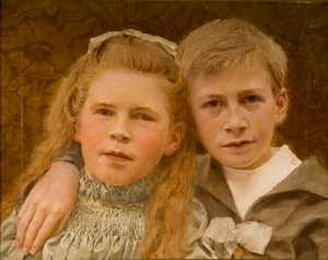 Philip e V.M. Haswell, di 8 e 6 anni