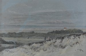 Spiaggia con Dune di Sabbia da Dr. Thomas Monro
