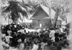 Parlamento a Hongo, Florida, Isole Salomone da Dr Welchman