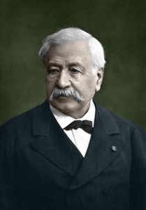 Ritratto di Ferdinand de Lesseps (1805 - 1894). Fotografia di Dragon.