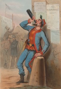 Stati Uniti 1865 - New York Fire-Brigade Zouaves, 1865 da Draner
