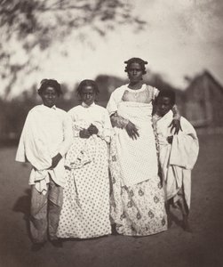 Donna malgascia e i suoi figli Piatto 3, 1863