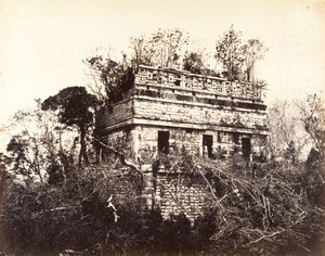 La prigione, a Chichen-Itza, 1857-89