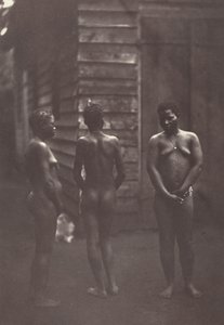 Tre donne malgasce (lastra 30), 1863 (foto) da Désiré Charnay
