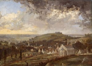 Stroud e il Severn, Gloucestershire da Désiré Delaplace Gérardin