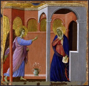 Annunciazione da Duccio di Buoninsegna
