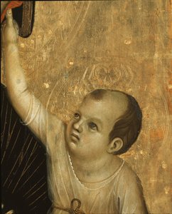Madonna di Crevole: (dettaglio) da Duccio di Buoninsegna
