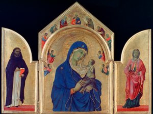 Madonna col Bambino con San Domenico e Sant