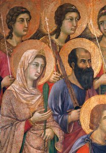 Maestà di Duccio, Pala d