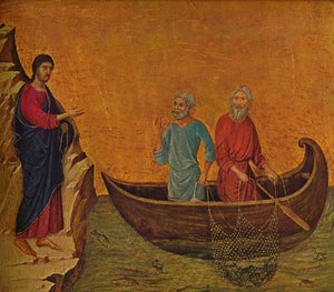 La chiamata degli apostoli Pietro e Andrea, 1308-1311