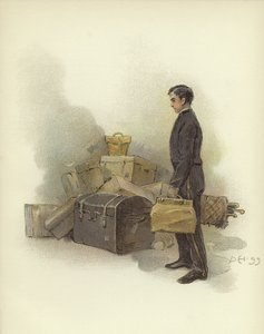 Ragazzo dei bagagli all