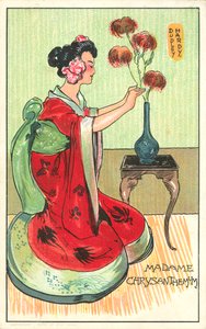 Madame Crisantemo, dal romanzo di Pierre Loti da Dudley Hardy