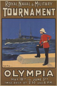 Poster per il Torneo Navale e Militare Reale, 1910
