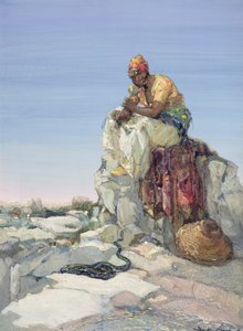 Incantatore di serpenti, 1900 da Dudley Hardy