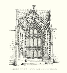 Portale della Sala Capitolare, Cattedrale di Rochester da Duncan Moul