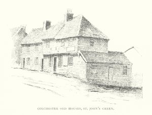 Vecchie case di Colchester, St John