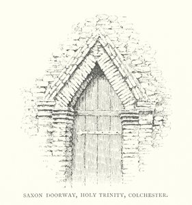 Portale sassone, Holy Trinity, Colchester da Duncan Moul