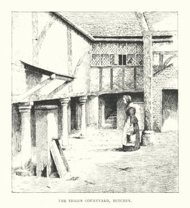 Il cortile di Biggin, Hitchin