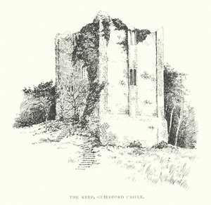 Il mastio, castello di Guildford