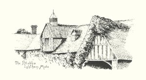 Le scuderie, Ightham Mote da Duncan Moul
