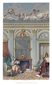 Interno Sotto Luigi XVI, 1885 da Durin