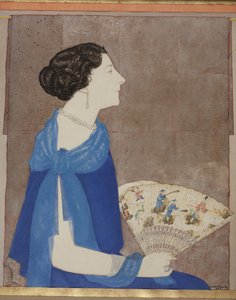 Signora con perle