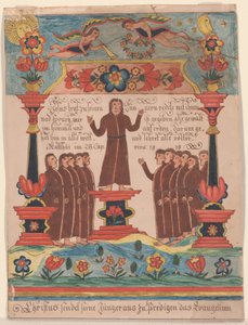Gesù andò dai suoi discepoli, c.1810-20 da Durs Sr. and Rudy, Durs Jr. Rudy