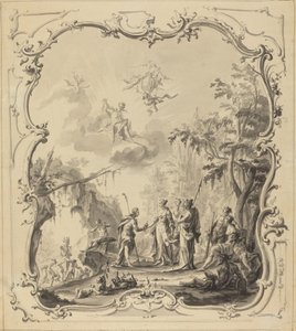 Il giudizio di Paride da Dutch 18th Century