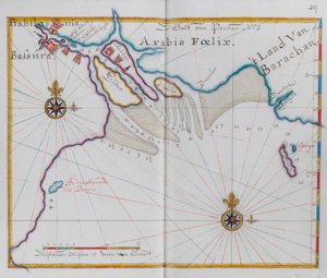 Arabia. Area costiera e golfo da Dutch School