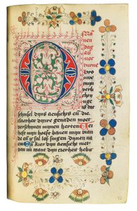 Libro delle Ore e Libro di Preghiere in olandese, Basso Reno, Emmerich, Cleves, c.1480 da Dutch School
