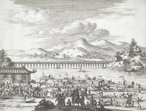 Ponte sul fiume Yangtse da Dutch School