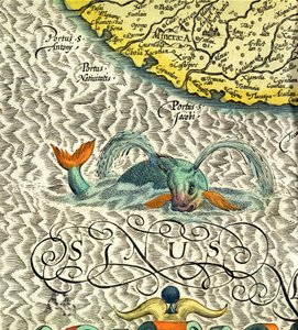 Mostro marino, dettaglio da p.369-70 dell