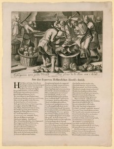 Ceforgeron myn goede vrind. Caricatura riguardante la successione al trono inglese, 1688-89 da Dutch School