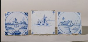 Piastrelle di Delft, c.1750-1800