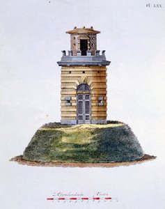 Design dal Magazine of Garden Gems di G. van Laar, pubblicato nel 1802 da Dutch School