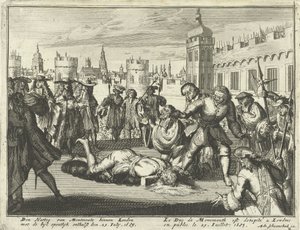 Esecuzione del Duca di Monmouth, 15 luglio 1685 da Dutch School