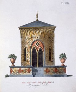 Decorazioni da giardino, da Magazine of Garden Gems di G. van Laar, pubblicato nel 1802 da Dutch School
