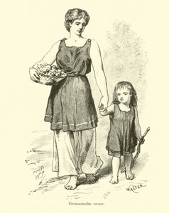 Donna germanica da Dutch School